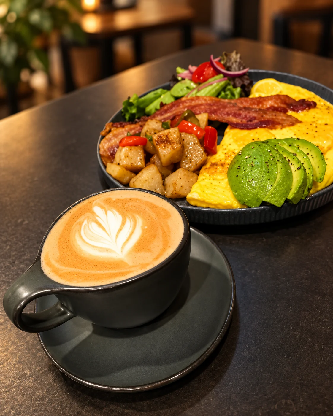 Café + Omelette